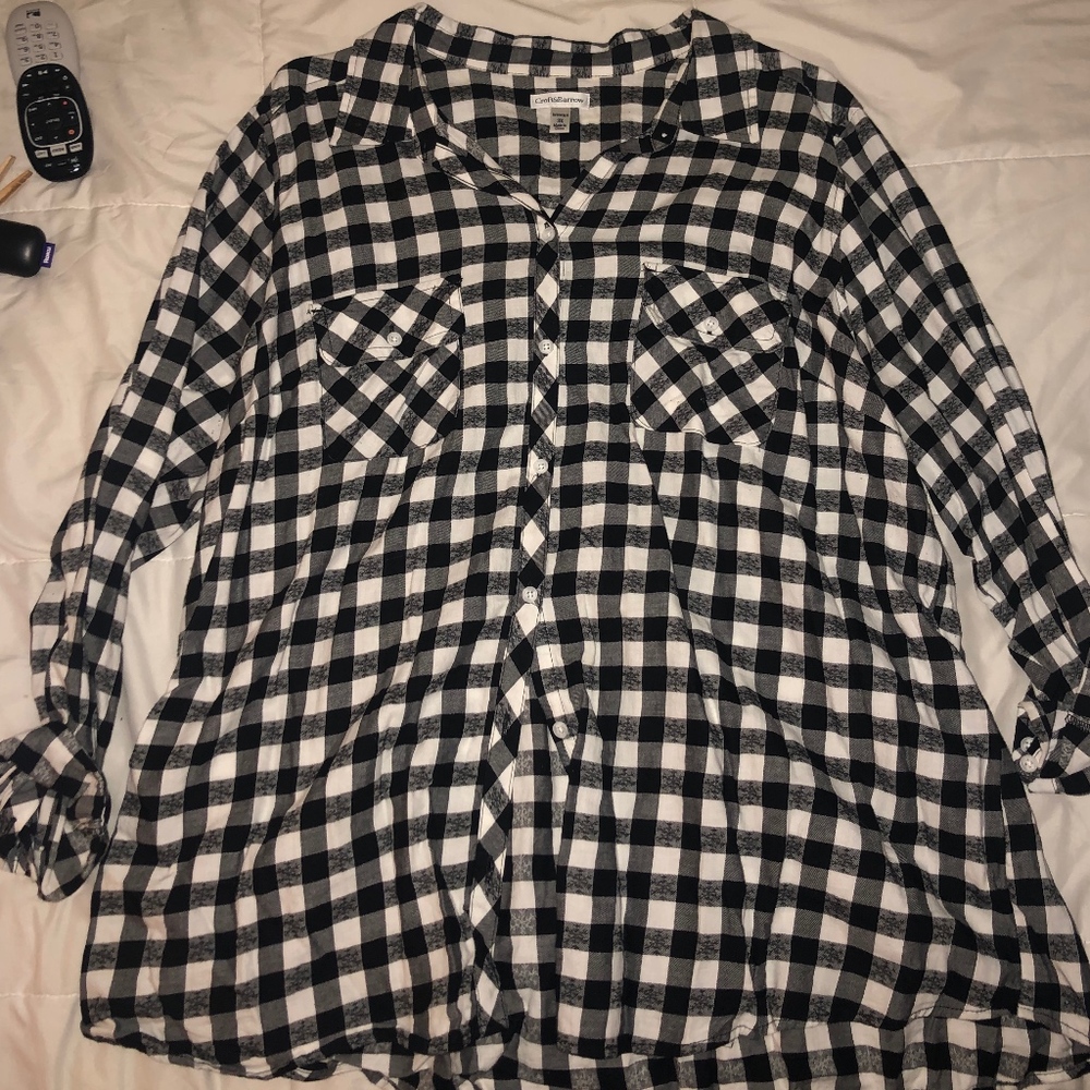 Women's Plaid Shirt